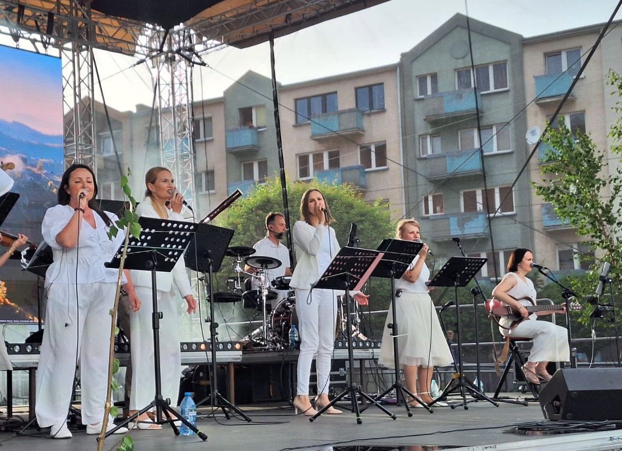 Koncert ewangelizacyjny na Starym Rynku w Gorzowie Wlkp.