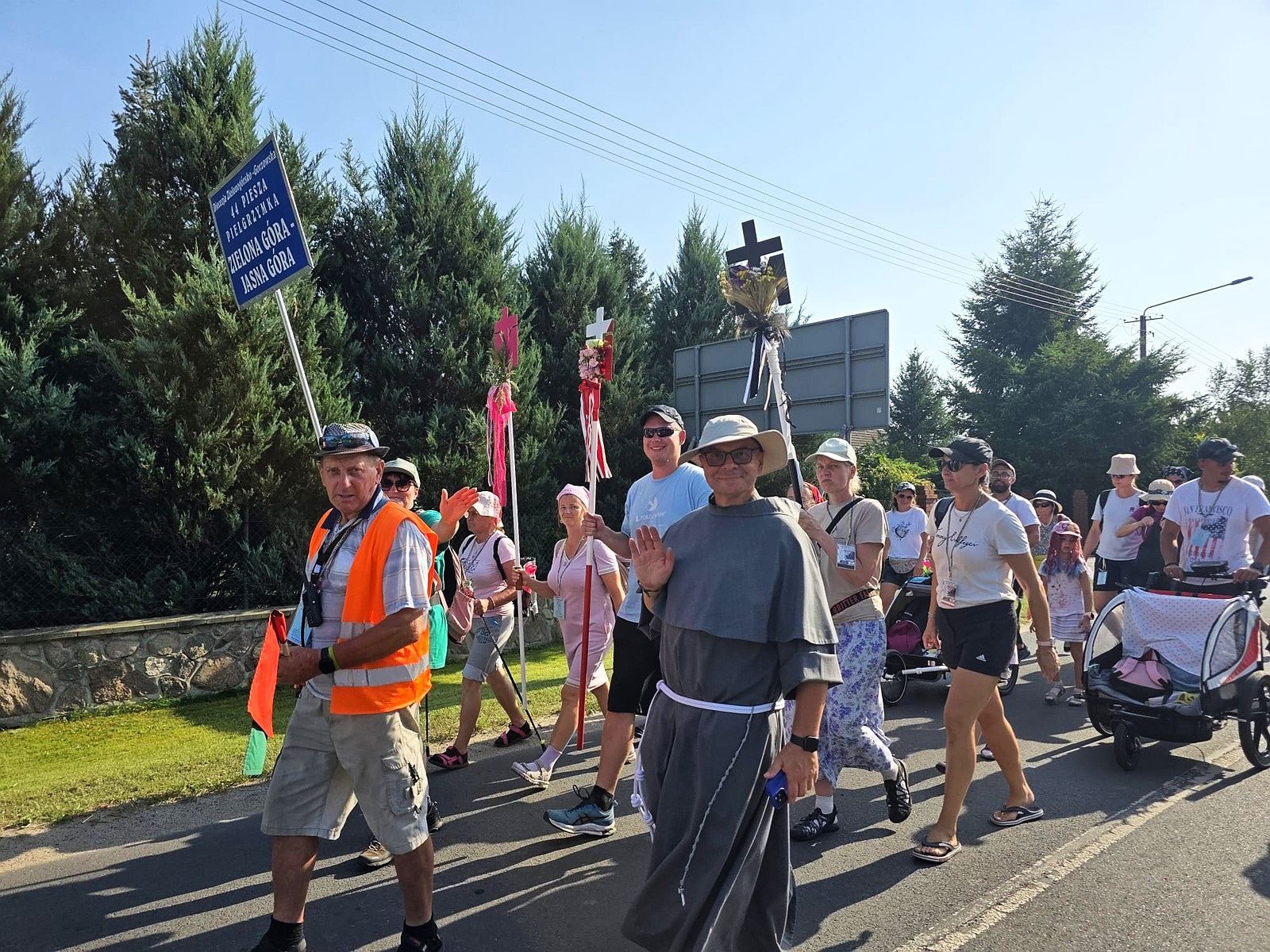 Zielonogórska pielgrzymka wędruje do Matki Bożej