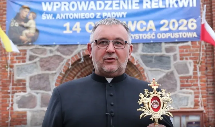 Relikwie św. Antoniego do kościoła w Bobrówku