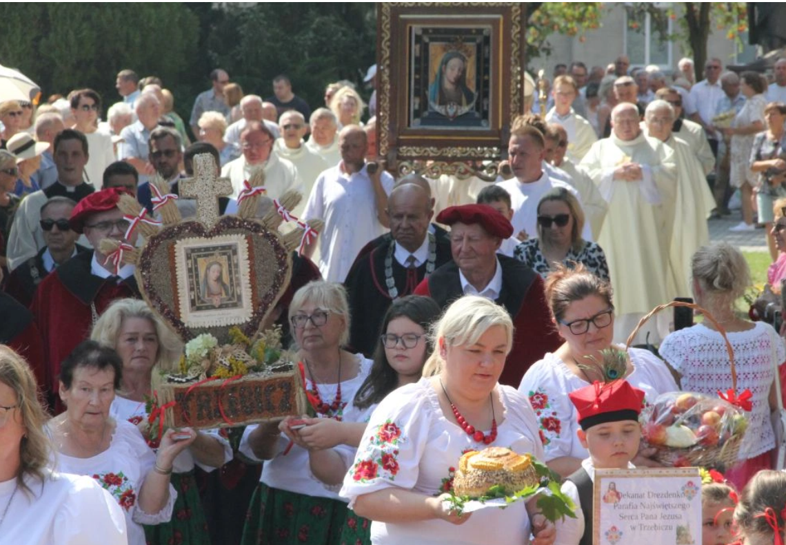 Dożynki diecezjalne w Rokitnie