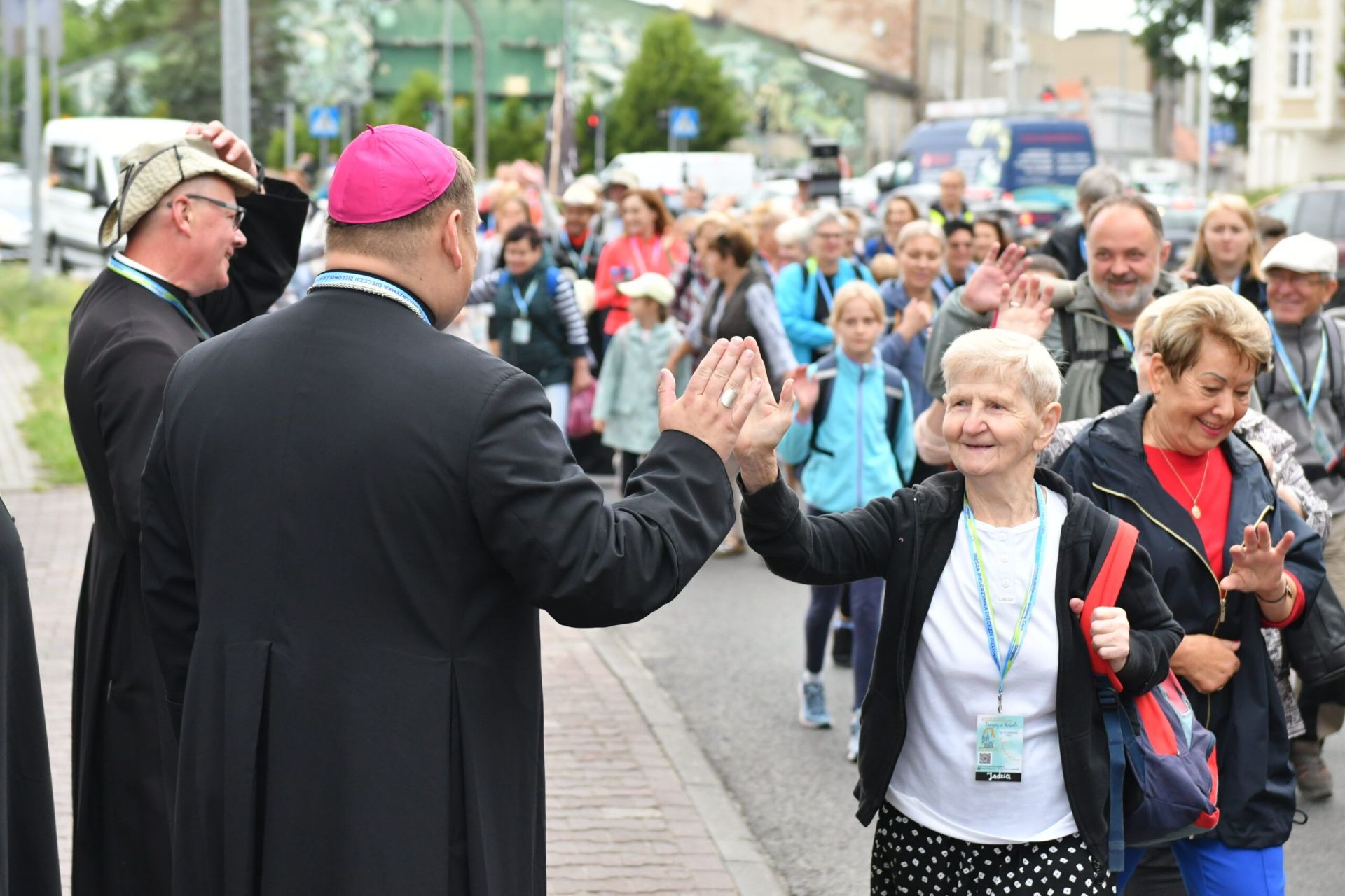 Diecezjalna piesza pielgrzymka w drodze na Jasną Górę