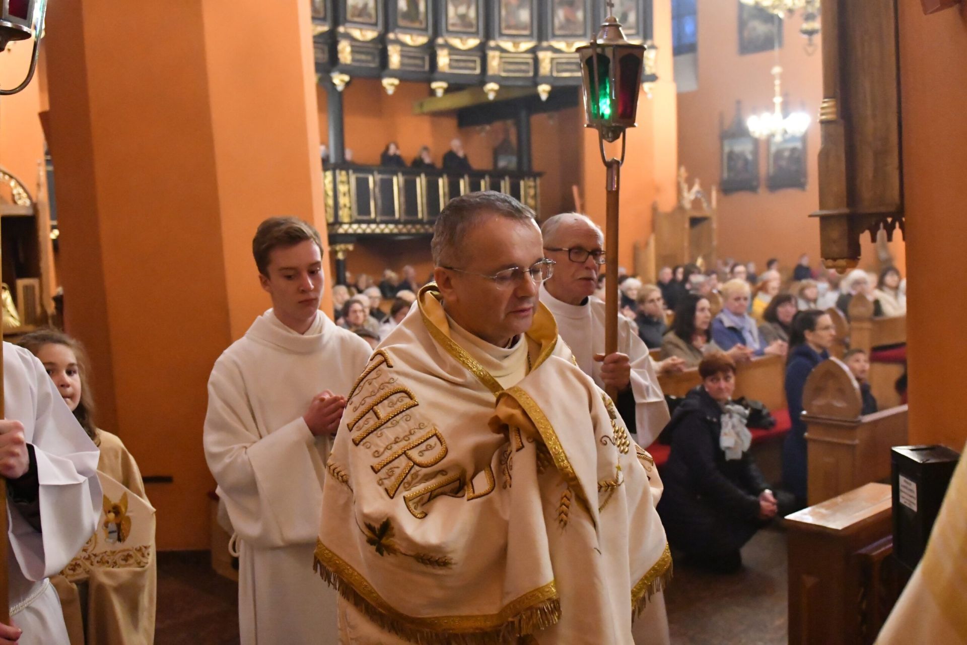 Msza Wieczerzy Pańskiej w konkatedrze