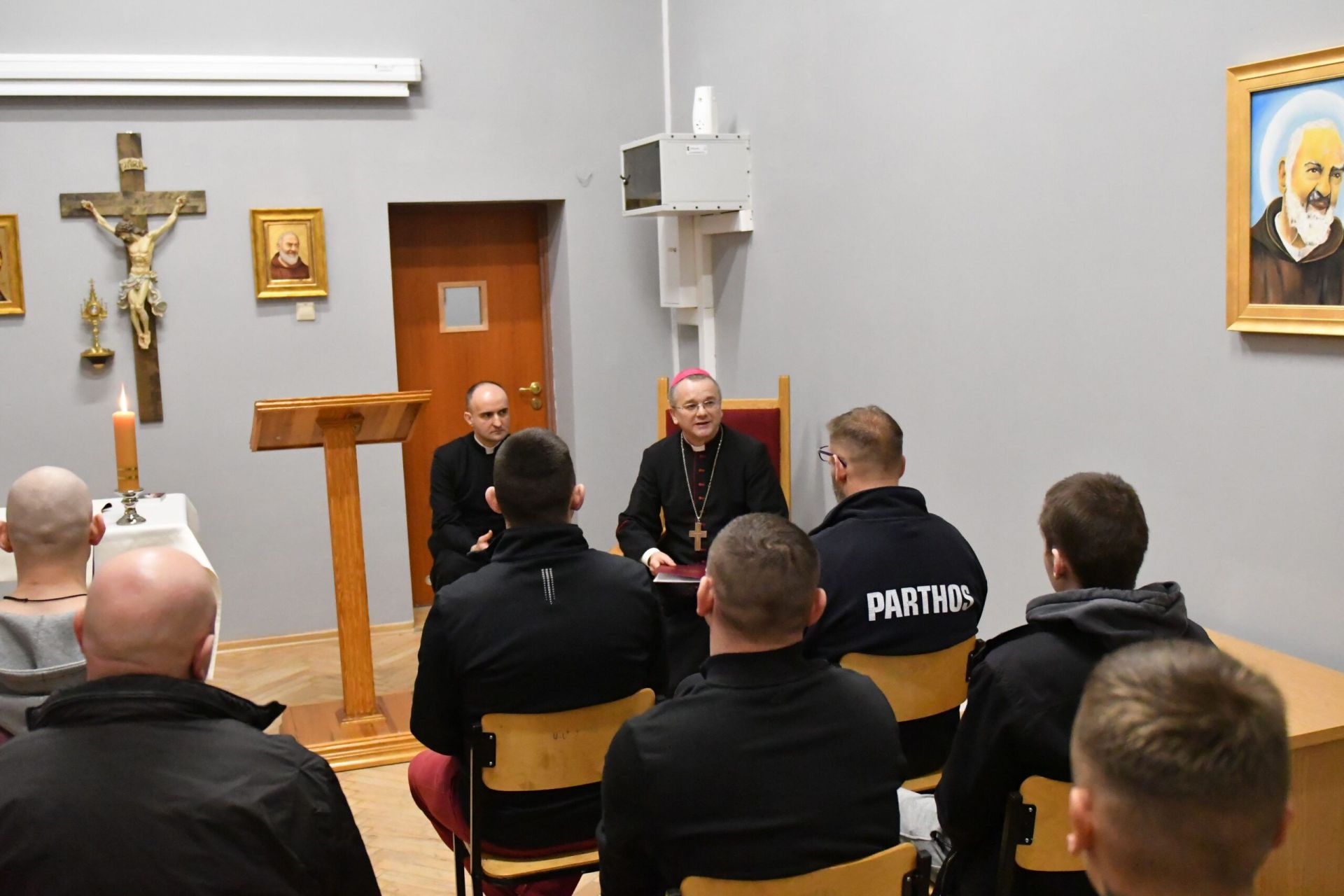 Modlitwa i rozmowa w zielonogórskim Areszcie Śledczym