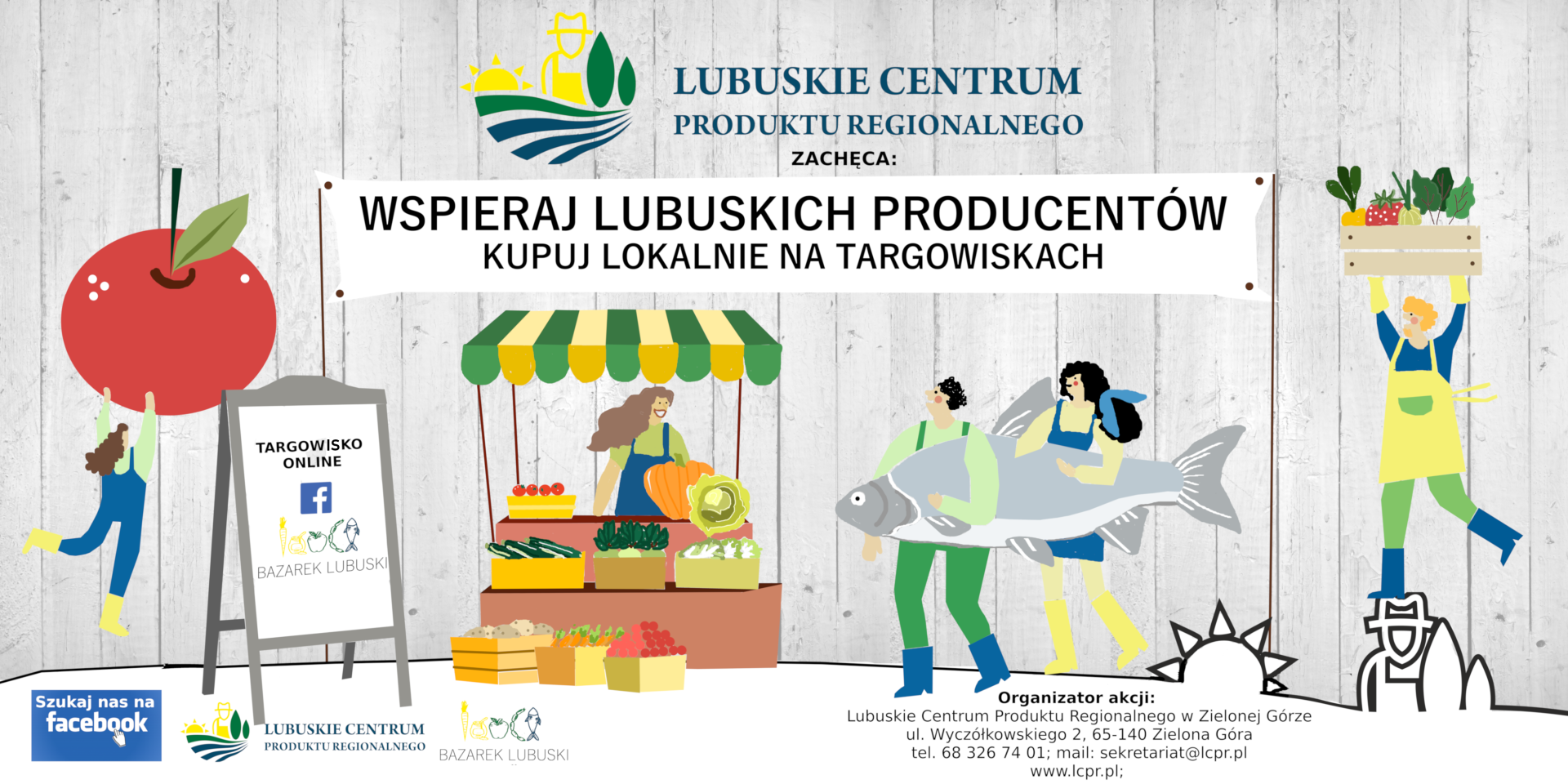 Apel o wsparcie lokalnych producentów żywności